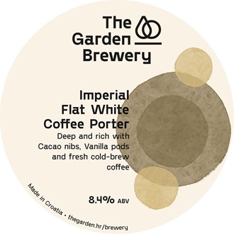 Imperial Flat White Coffee Porter - 20lt Keg