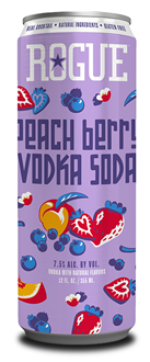 Peach Berry Vodka Soda - Cocktail - Can