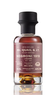 Mr Quail & JT - Negroni 1919 - 100mL - Single Serve (9x Bottles)