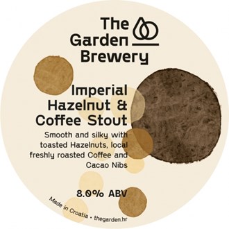 Imperial Hazelnut & Coffee Stout - 20lt Keg