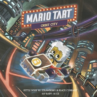 Mario Tart “Strawberry & Blackcurrent”  -  Keg