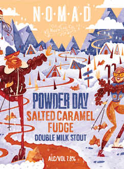 Powder Day - Salted Caramel Fudge - 50ltr Keg 