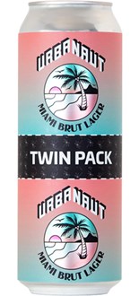 Miami Brut Lager “Throw Down” Double Up - Can