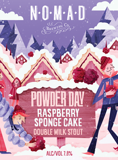 Powder Day - Raspberry Sponge Cake - 50ltr Keg - KS