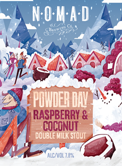 Powder Day - Raspberry Coconut - 50ltr Keg 